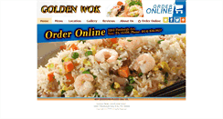 Desktop Screenshot of goldenwokchineseerie.com